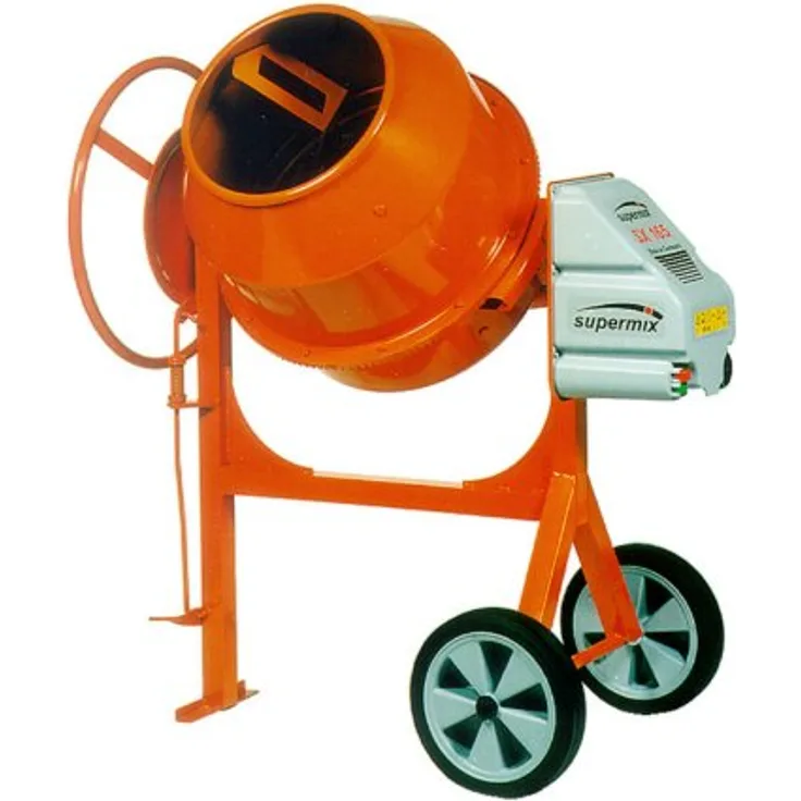 Atika Supermix SX 165 Betonmischer Mörtelmischer mit Fußbremse 230V | 800W