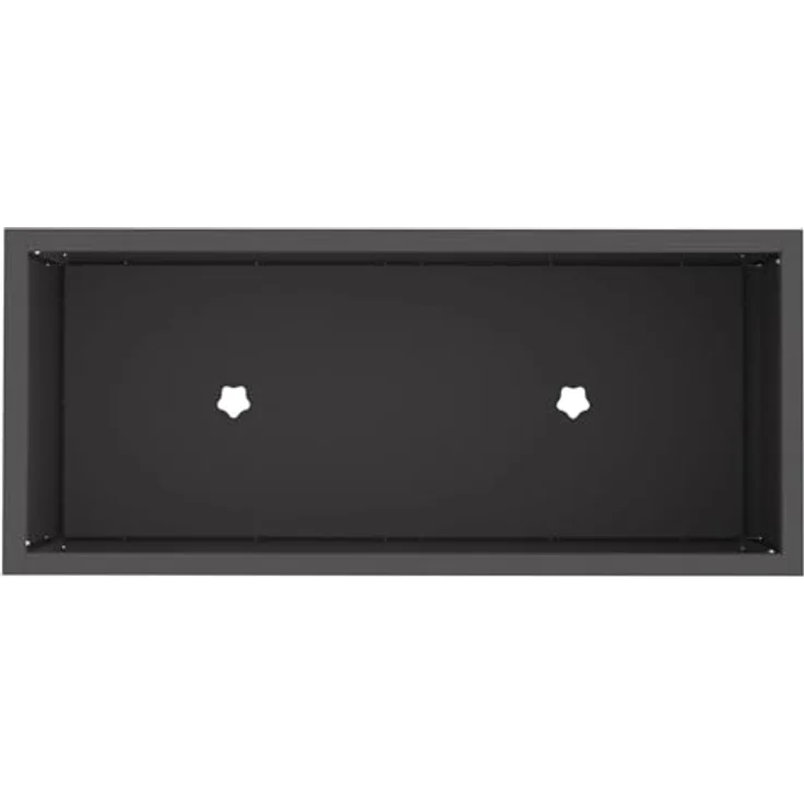 vidaXL Hochbeet 60x26x45 cm, Rechteckiger Pflanzer aus mattem Schwarz Stahl für Innen und Außen – Bild 7