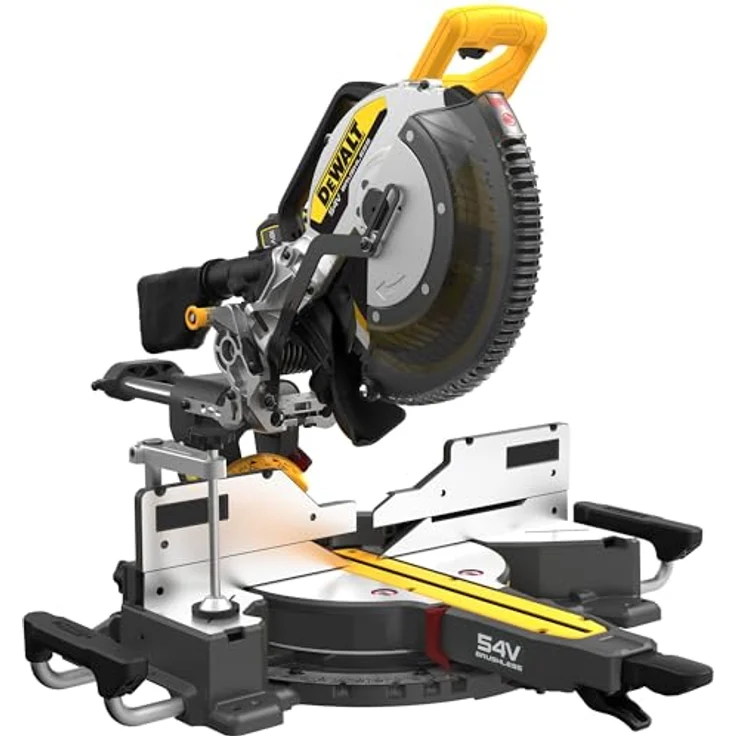 DeWalt Akku-Paneelsäge DCS781X2-QW Kappsäge Gehrungssäge 305mm + Akkus 9Ah 54V – Bild 5