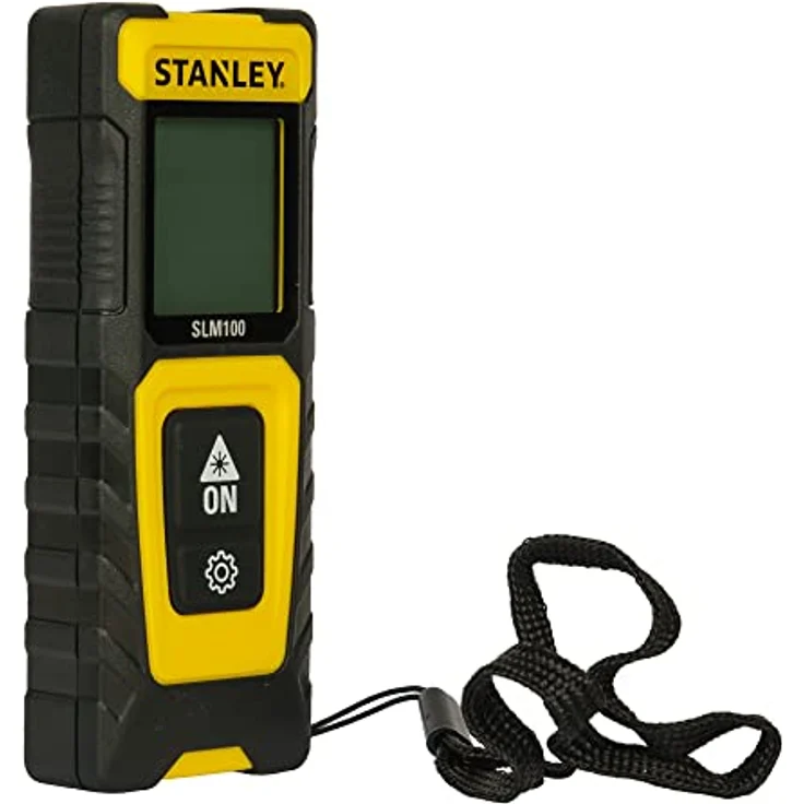 Stanley SLM100, Laser-Entfernungsmesser bis 30 m, 3 mm Genauigkeit, IP40 geschützt, Anti-Rutsch Design – Bild 11