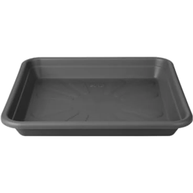 Elho Universal Untersetzer Viereckig 30 - Anthrazit - Drinnen & Draußen - L 30 x W 30 x H 4.4 cm – Bild 3