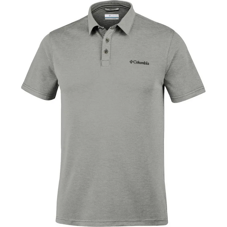 Columbia Poloshirt Nelson Pointâ„¢ mit aufgesticktem Markenschriftzug