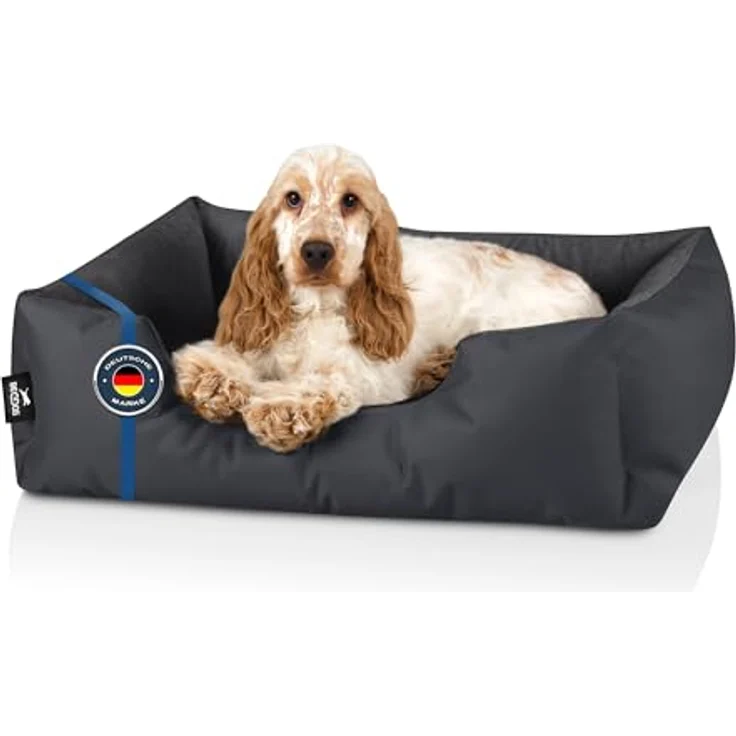 BedDog Hundebett S - Hundekissen - Hundekorb - Waschbar - Hundesofa - Bezug abnehmbar – Bild 1