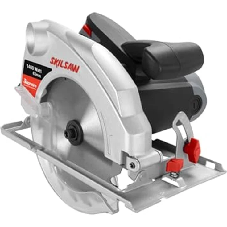 SKIL 1054 AA Kreissäge mit 1400 Watt (Sägekapazität von 63 mm, ergonomischem Griff, abgedichteten Kugellagern, Kreissäge) in Grün – Bild 3