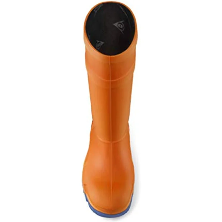 Dunlop Purofort Thermo+ full safety S5 CI SRC Winterstiefel - Größe 44/45 - orange, Arbeitsschuhe mit Stahlkappe und Stahlzwischensohle – Bild 2