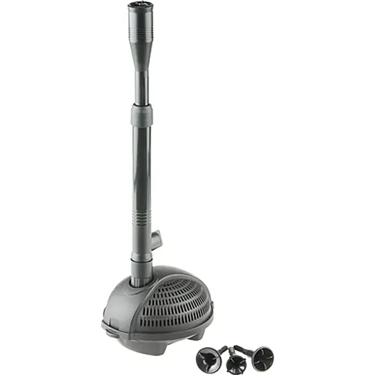 Neptun Classic Wasserspielpumpe NCTP-O 750, 9 W, Fördermenge 720 l/h, inklusive 4 Düsen für individuelle Fontänengestaltung