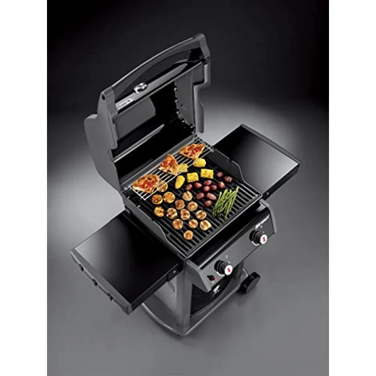 Weber 46010079 Gasgrill Spirit E-210 Classic, Schwarz, 2 Edelstahlbrenner, Flavourizer Bars – Bild 11