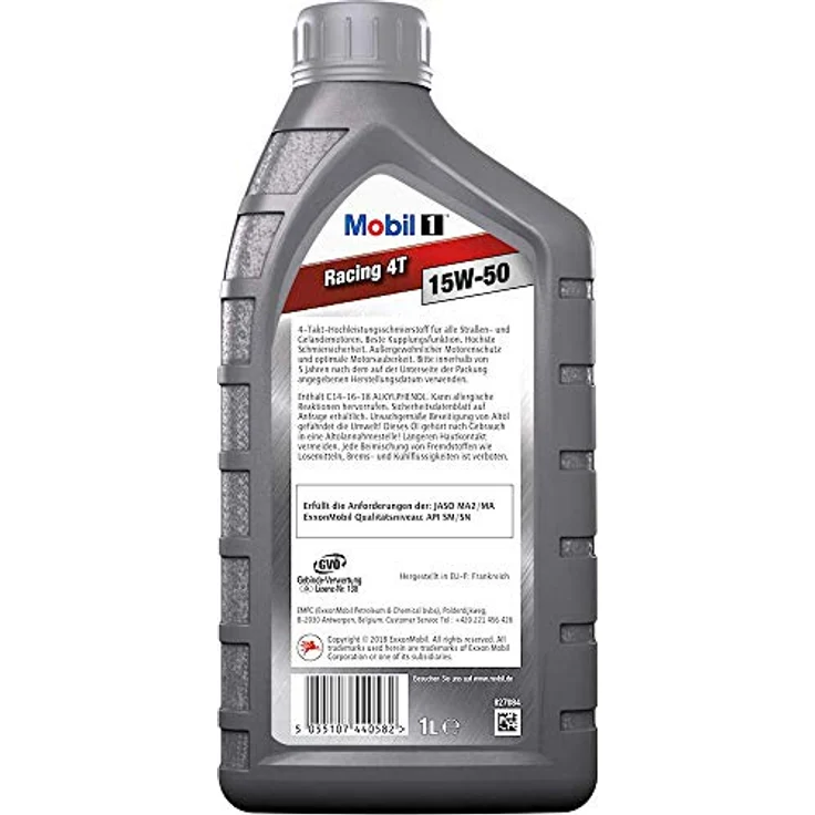 Mobil 1 Racing 4T 15W-50, 1L – Bild 3