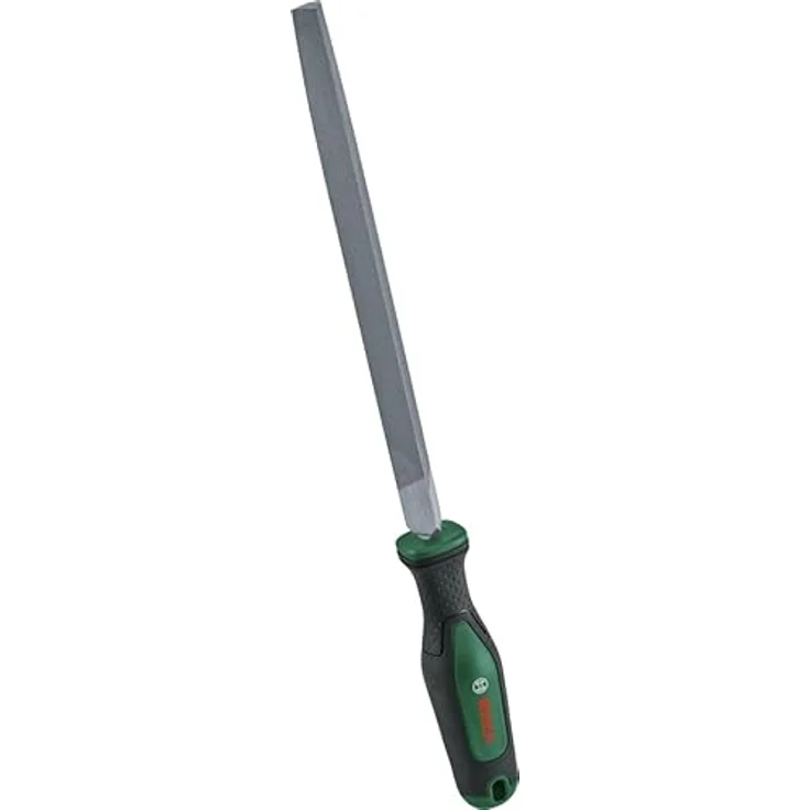 Bosch Home and Garden Metall-Dreiecksfeile 200mm, Hieb 2, ergonomischer Griff, für Metallbearbeitung – Bild 1