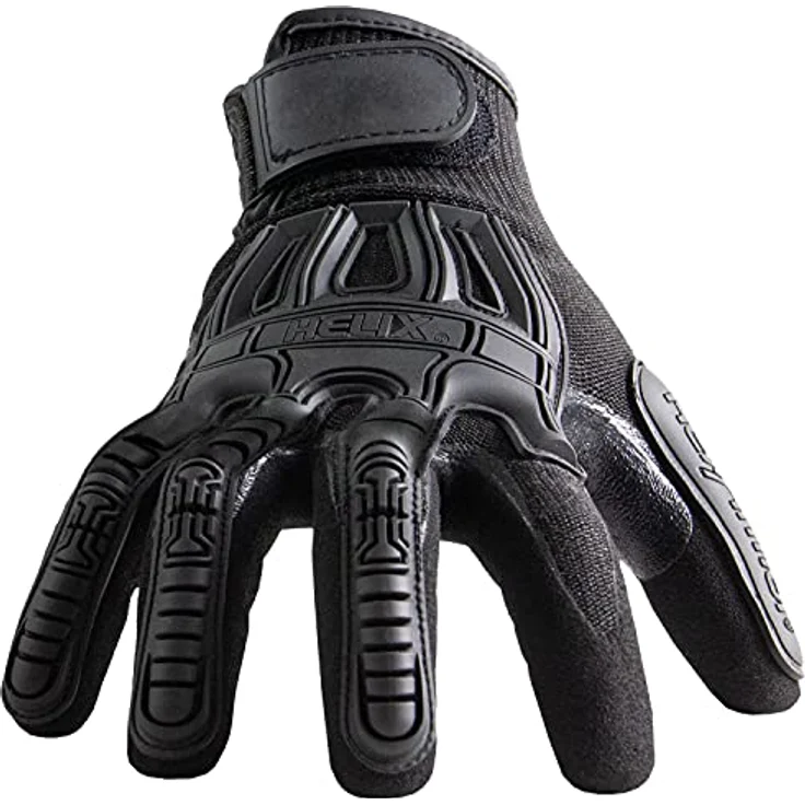 HexArmor Helix 3003 robuste Einsatz- und Zugriffshandschuhe - Schwarz - Gr 11 – Bild 2