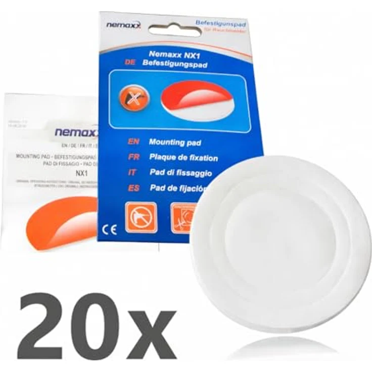 NEMAXX NX1 QuickFix Befestigungspad Ø 80 mm, selbstklebend für Rauchmelder – Montage ohne Bohren – Bild 2