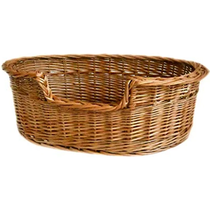 MyBer Katzenliege, Hundeliege, Katzenbett, Hundebett Haustier Sofa Liege Bett aus Weide K5-100-1 K5-100 (BTH 42cm/28cm/15cm) – Bild 2