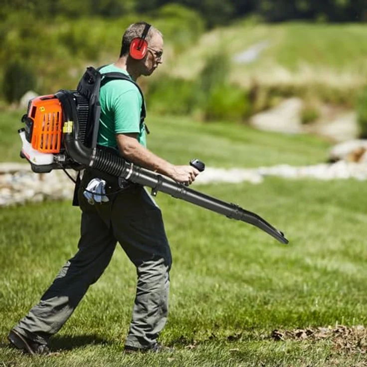 VEVOR Rucksack-Laubbläser, 52 CC 2-Takt-Benzin, 1,37 l Kraftstofftank, 480 CFM, 175 MPH, ideal für Rasenpflege und Laubreinigung – Bild 8