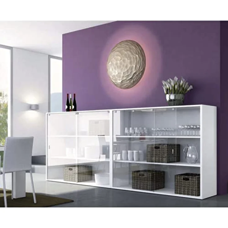 HAWA Clipo 16 GS IS Schiebetürbeschlag, für 2 Glasschiebetür 1000x1400mm, bis 16kg, Werkzeuglose Montage, ruhiger & leichter Lauf, silber – Bild 2