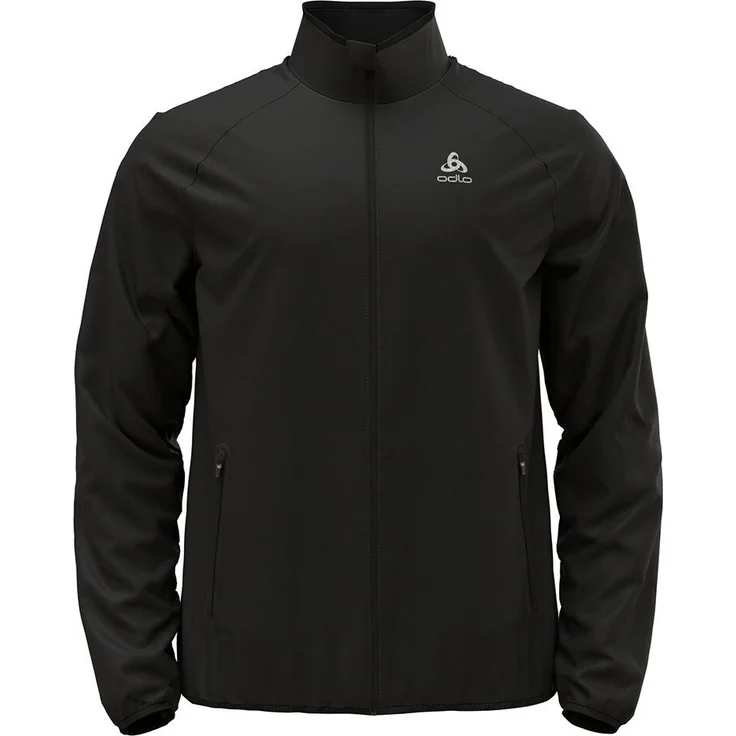 Odlo Essential Light Jacke Schwarz 2XL Mann - Wasserabweisend, windabweisend, reflektierende Details – Bild 1