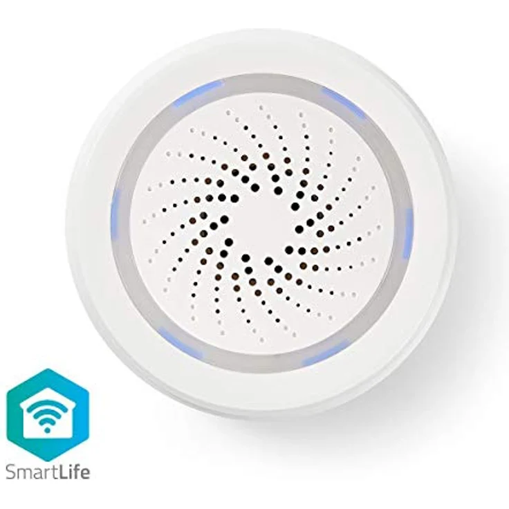 Nedis WIFISI10CWT Kabellose Smart Sirene | Alarm oder akustisches Warnsignal | 85 dB – Bild 3