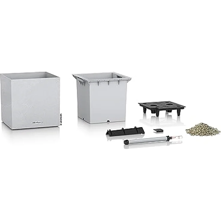 Lechuza Canto Stone 30 Low All-in-One Set quarzweiß 13707 – Bild 3