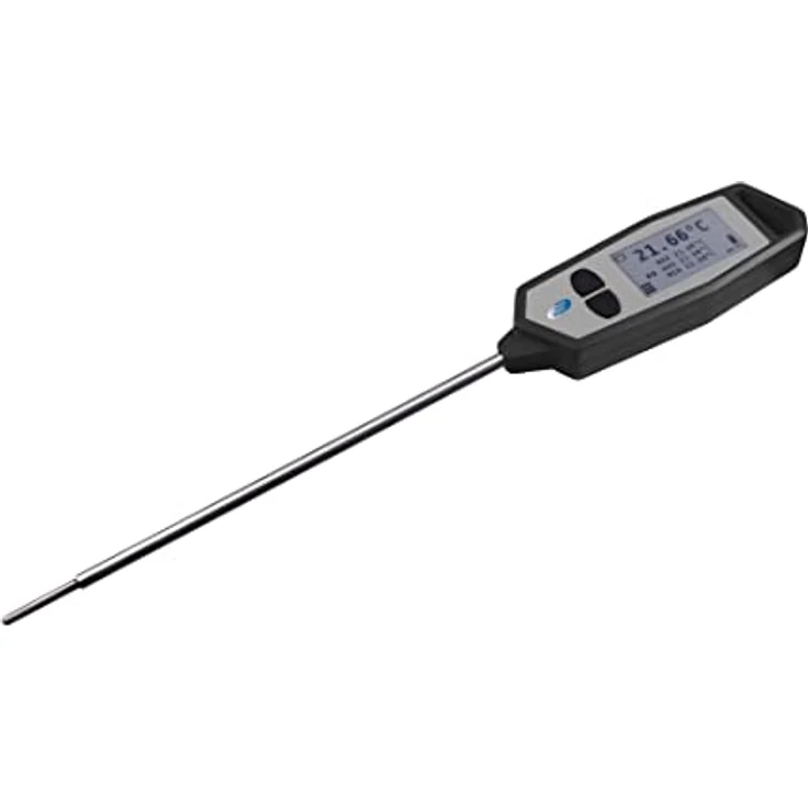 TFA V315 Präzisionsthermometer, Grillthermometer mit extralangem Fühler, -50 bis +250 °C, E-Paper Display, ISO-zertifiziert – Bild 1