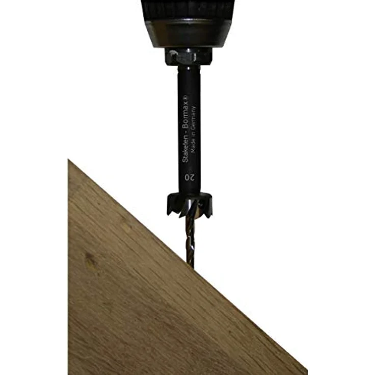 FAMAG Bormax 2.0 Staketenbohrer WS prima, 15mm Durchmesser, 57mm Nutzlänge, 90mm Gesamtlänge, Schaft 10mm, für Hartholz und Weichholz – Bild 2