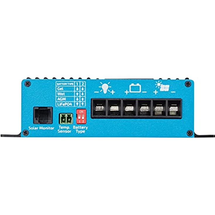 ECTIVE MPPT- Laderegler SC 40- 12/24V, 40A, 480/960Wp, 50V, Temperatursensor, PV Überlastungs- Überspannungsschutz-Solarregler, Ladegerät Controller, Solarkonverter, Solar Panel Regulator, Solar-Laderegler – Bild 4