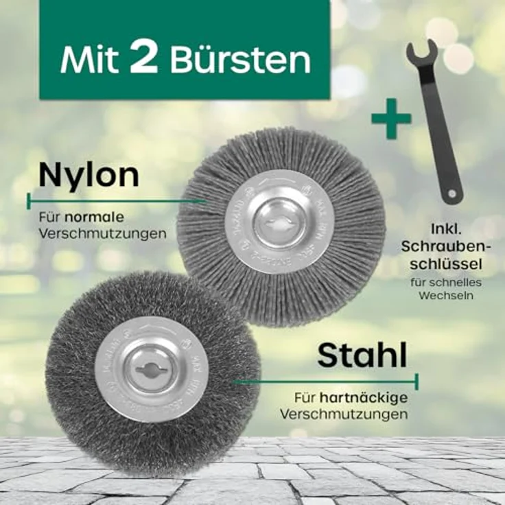 EASYmaxx Fugenreiniger elektrisch 140W in Grün – Bild 3