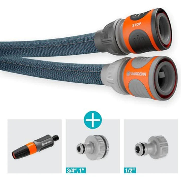 Gardena Textilschlauch Liano Xtreme 1-2 , 30 m Set – Bild 3