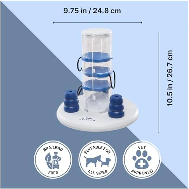 Trixie Dog Activity Gambling Tower, ø25cm/27cm – Bild 4