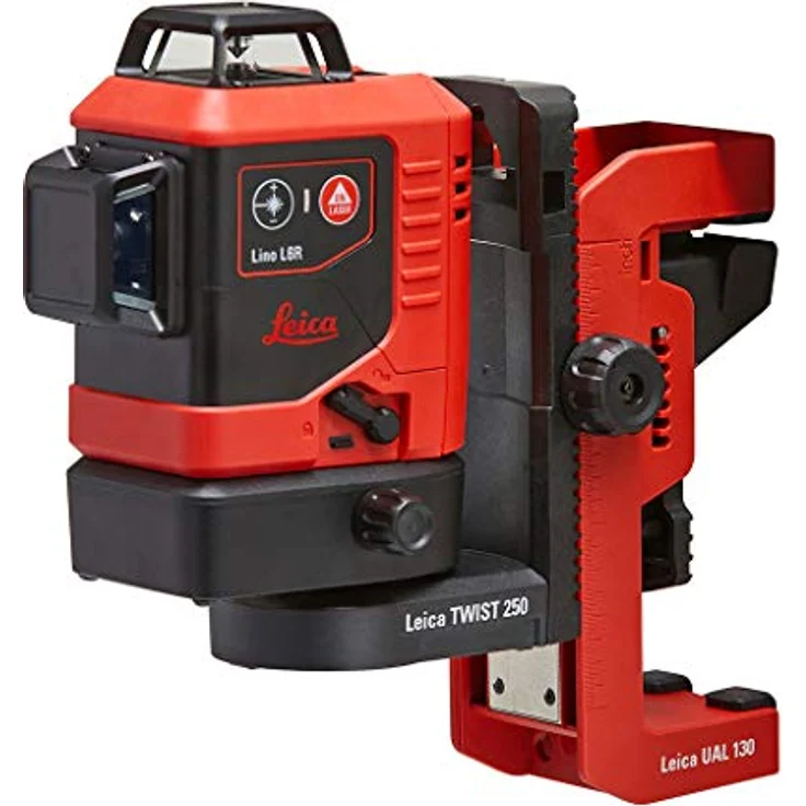 Leica LINO L6R-1, Linienlaser rot mit 3x360° Laserlinien, Li-Ionen Akku, magn. Multifunktionsadapter TWIST 250 + Wandadapter – Bild 5