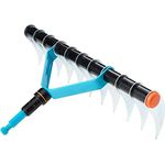 Gardena combisystem-Rasenlüfter: Manueller Vertikutierer mit 35 cm Arbeitsbreite, ideales Gartenzubehör zum Entfernen von Moos und Filz im Rasen, passend zu allen combisystem-Stielen (3391-20)