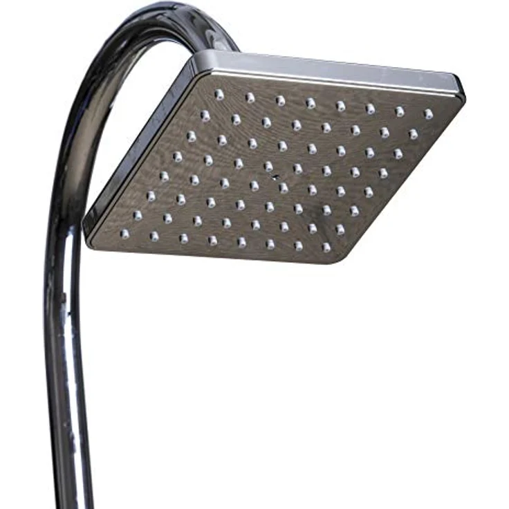 Gre SSAL18 Solardusche aus Aluminium mit Wassertank 18 l, zweiteilig, Gartendusche – Bild 2