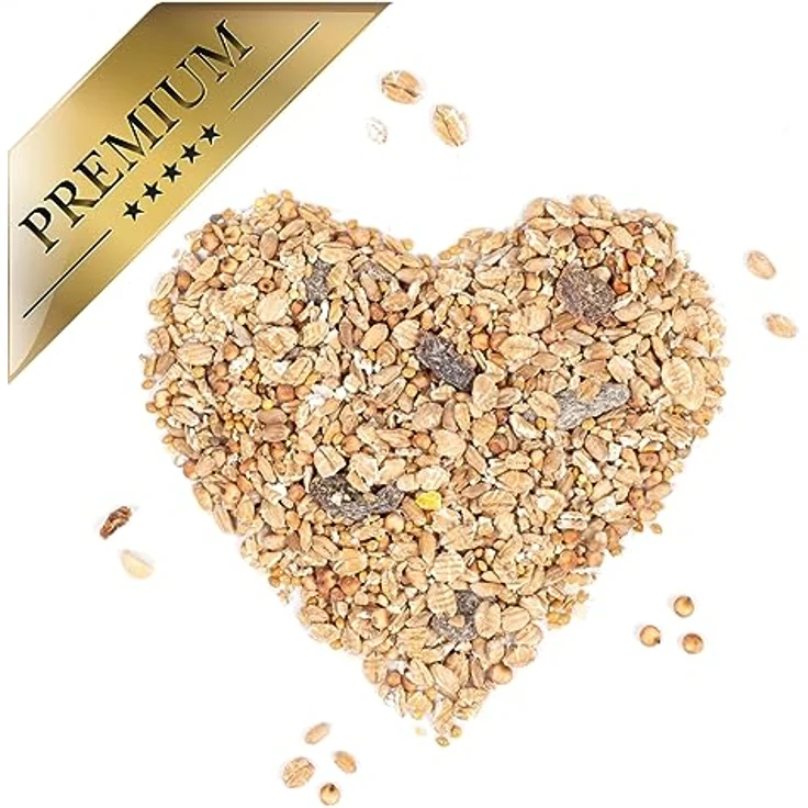 Lyra Pet® | 25 kg Fettfutter | Ganzjahres Wildvogelfutter | Energiespender im Sommer & Winter | Kalorienreiches Streufutter für Wildvögel | Ideal für Weichfresser | Geeignet für Balkon & Terrasse – Bild 5