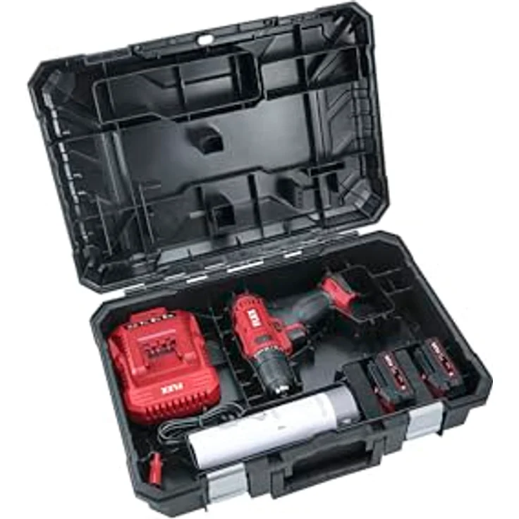 FLEX DD 2G 12-LDBC/2.5 Akku-Bohrschrauber 12 V, 2-Gang, max. Drehmoment 34 Nm, ergonomischer Griff, LED-Beleuchtung – Bild 2