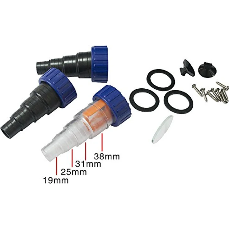 Teichklärer UVC Klärer Lichtfilter Wasserklärer | 11 Watt | Kabellänge: 5 m | integr. Vorschaltgerät | inkl. 3 Anschlussadapter – Bild 6