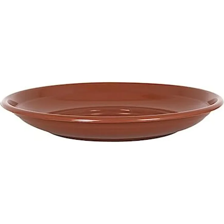 Inde 123834 Untersetzer für Blumentopf, Keramik, Braun