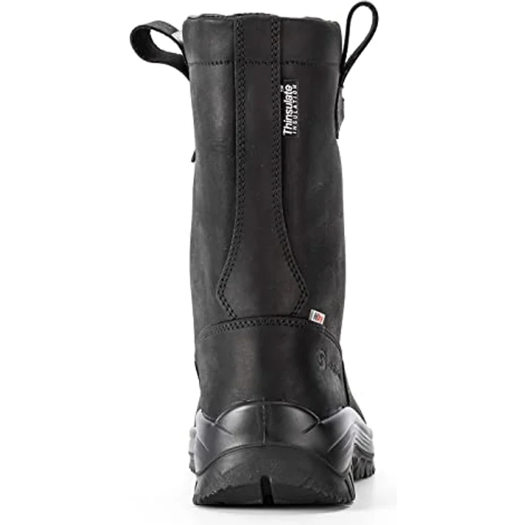 Sixton Peak Werklaars Montana S3 Sicherheitsschuhe, Schwarz, wasserdicht, mit Wollfutter, ESD-zertifiziert, Größe 43 – Bild 5