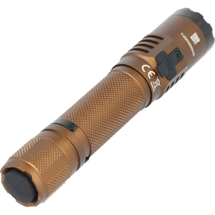 AceBeam T35, LED-Taschenlampe mit 1.600 Lumen, 352 Meter Leuchtweite, 5.000K, braun, 13.80 cm