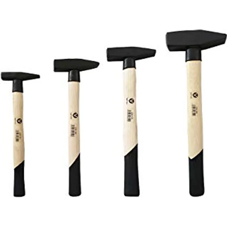 Profi 4 tlg Set Schlosserhammer Schlosser Hammer 100 200 300 800 g