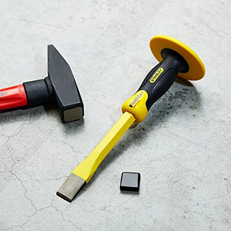 Stanley FatMax Präzisionsflachmeissel (mit Handschutz, 25 mm Klingenbreite, Chrom-Vanadium, gehärtet und vergütet) 4-18-332 – Bild 5