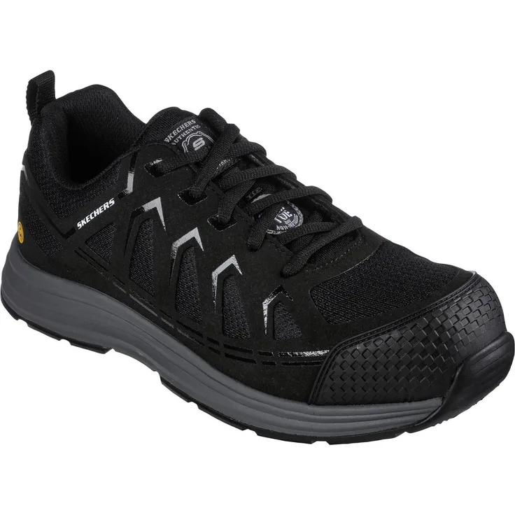Skechers MALAD II Sicherheitsschuh S1 P ESD, leicht und sportlich, durchtrittsicher, bequem, atmungsaktiv