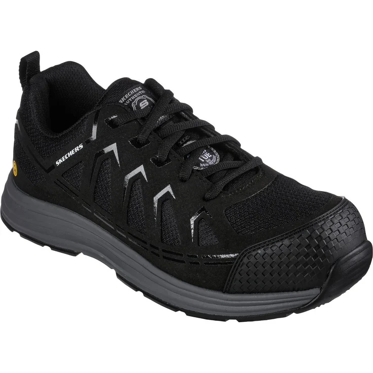 Skechers MALAD II Sicherheitsschuh S1 P ESD, leicht und sportlich, durchtrittsicher, bequem, atmungsaktiv – Bild 1