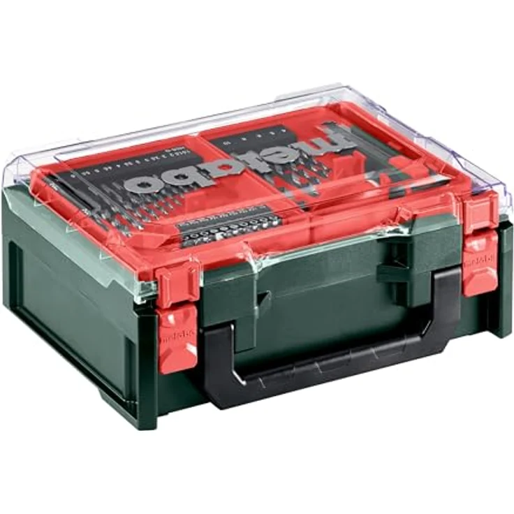 metabo Akku-Bohrschrauber PowerMaxx BS Basic Set 12 V, 2 x 2 Ah Li-Ion im Kunststoffkoffer, Mobile Werkstatt 41-teilig, leicht und kompakt – Bild 9