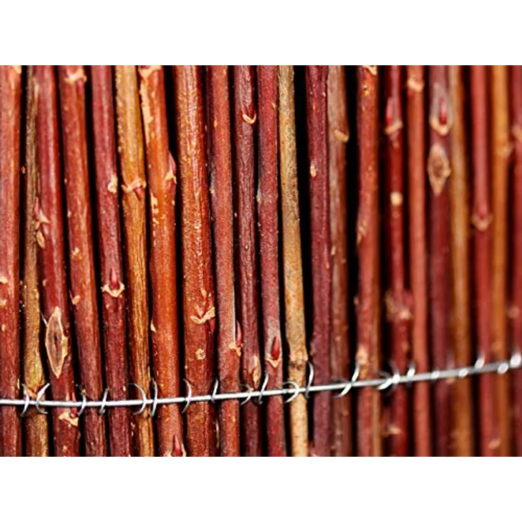 Lorek Weidenmatte Premium Sichtschutzmatte, witterungsbeständig, 80 x 300 cm, 22 Größen für Garten, Terrasse und Balkon – Bild 2