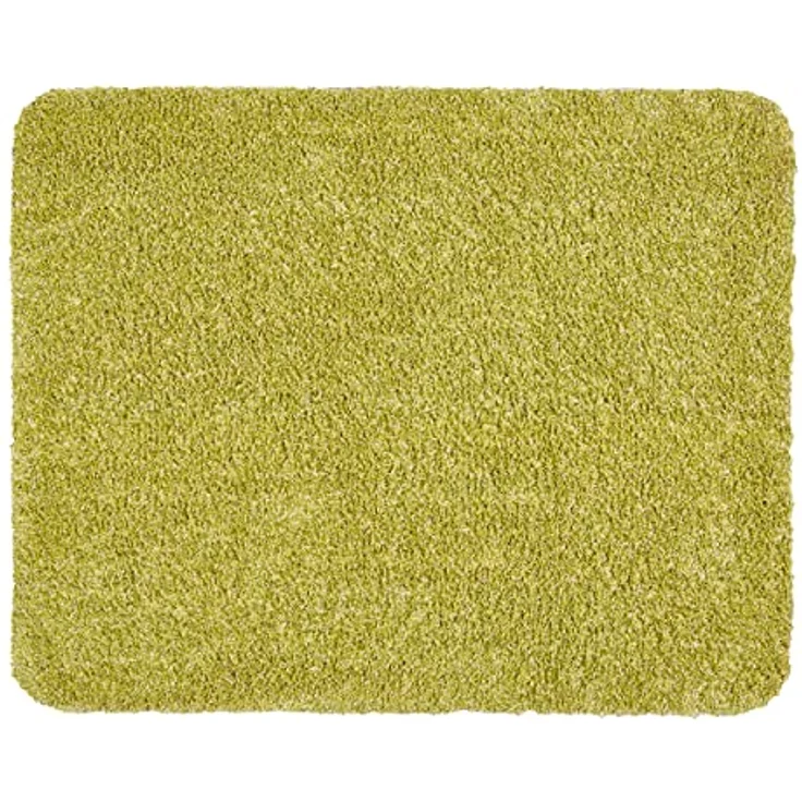 ASTRA waschbarer Fußabstreifer Baumwolle – saugstarker Sauberlauf Entra – rutschfeste Matte – (60 x 75 cm – grün) – Bild 1