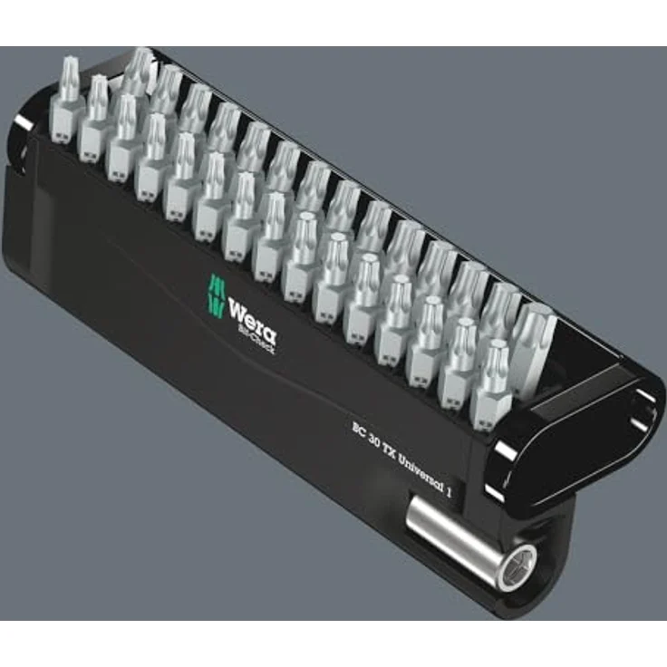 Wera Bit-Check 30 TX Universal 1 05057908001, 30-teiliges Innen-TORX Bit-Set mit 29 zähharten Bits und magnetischem Bithalter – Bild 2
