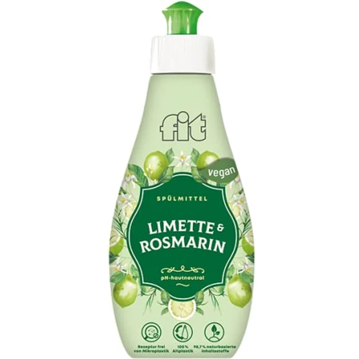 FIT fit Spülmittel Hibiskus & roter Pfeffer, 400ml Geschirrspülmittel mit hoher Spülkraft und hautverträglicher Formel – Bild 5