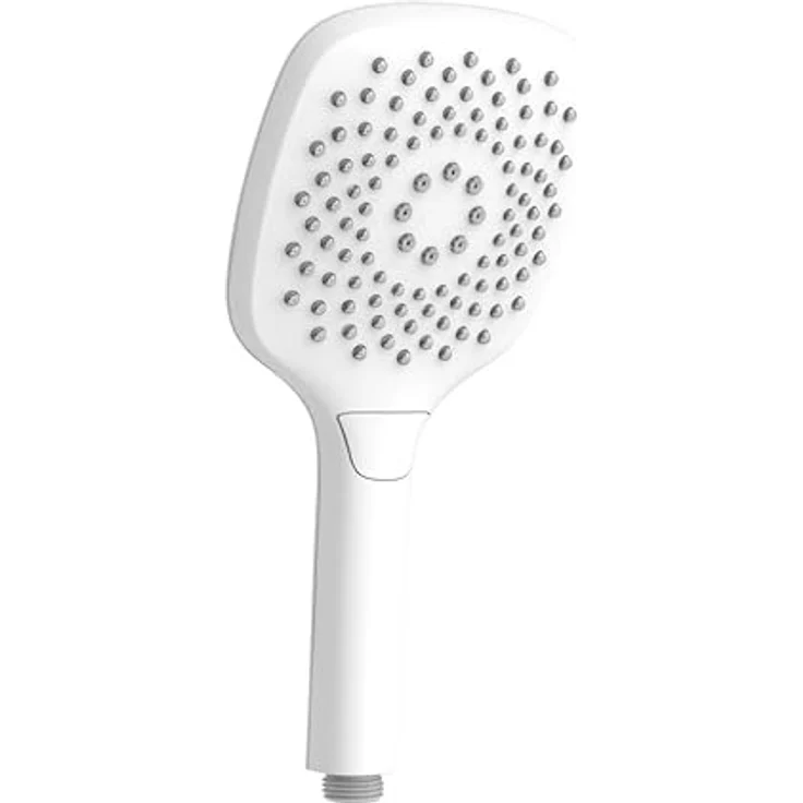 Primaster Handbrause Primaster Handbrause 3 Strahlarten Water Flow, quadratisch weiß wassersparend – Bild 1