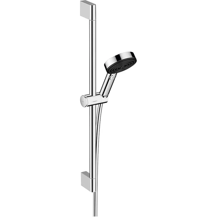 hansgrohe Pulsify Select S Brauseset 24161000, Handbrause mit Powder Rain, IntenseRain und Massagestrahl – Bild 1
