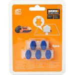 WORX WA0198 Kabelverbinder für Landroid Mähroboter – 5 Steckverbinder für Verlängerung des Begrenzungskabels