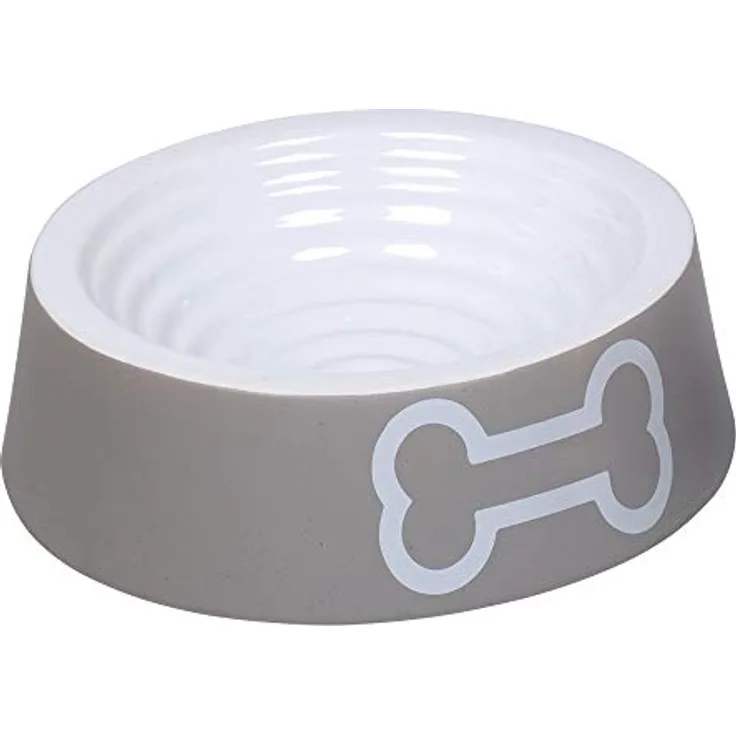 Nobby Keramik Napf Big Bone grau Ø 24 x 7 cm, 0,7 l
