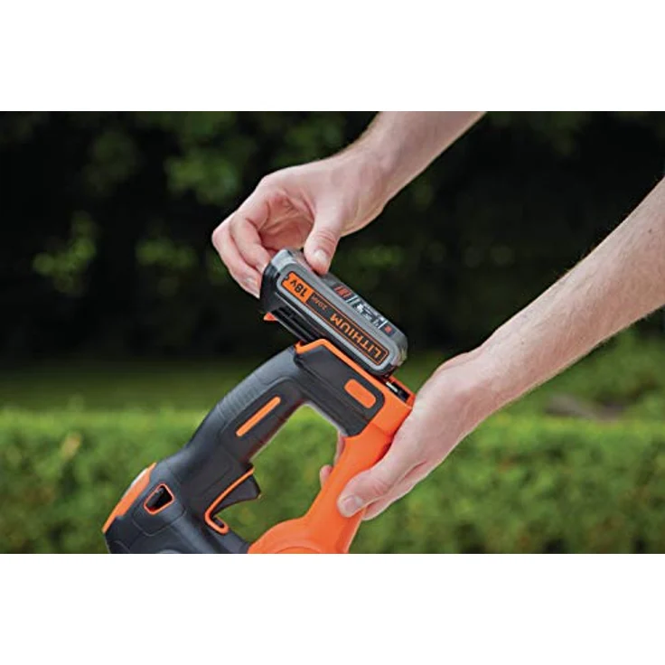 Black & Decker Akku Heckenschere, 50cm Schwertlänge, 18V-2,0 Ah - GTC18502PC-QW – Bild 6